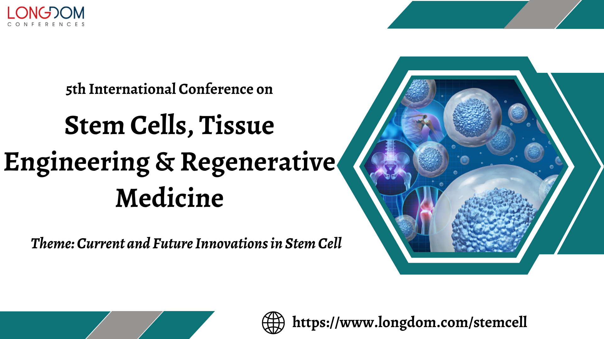 Official Announcement of Stem Cells 2023 Conference LONGDOM Conferences