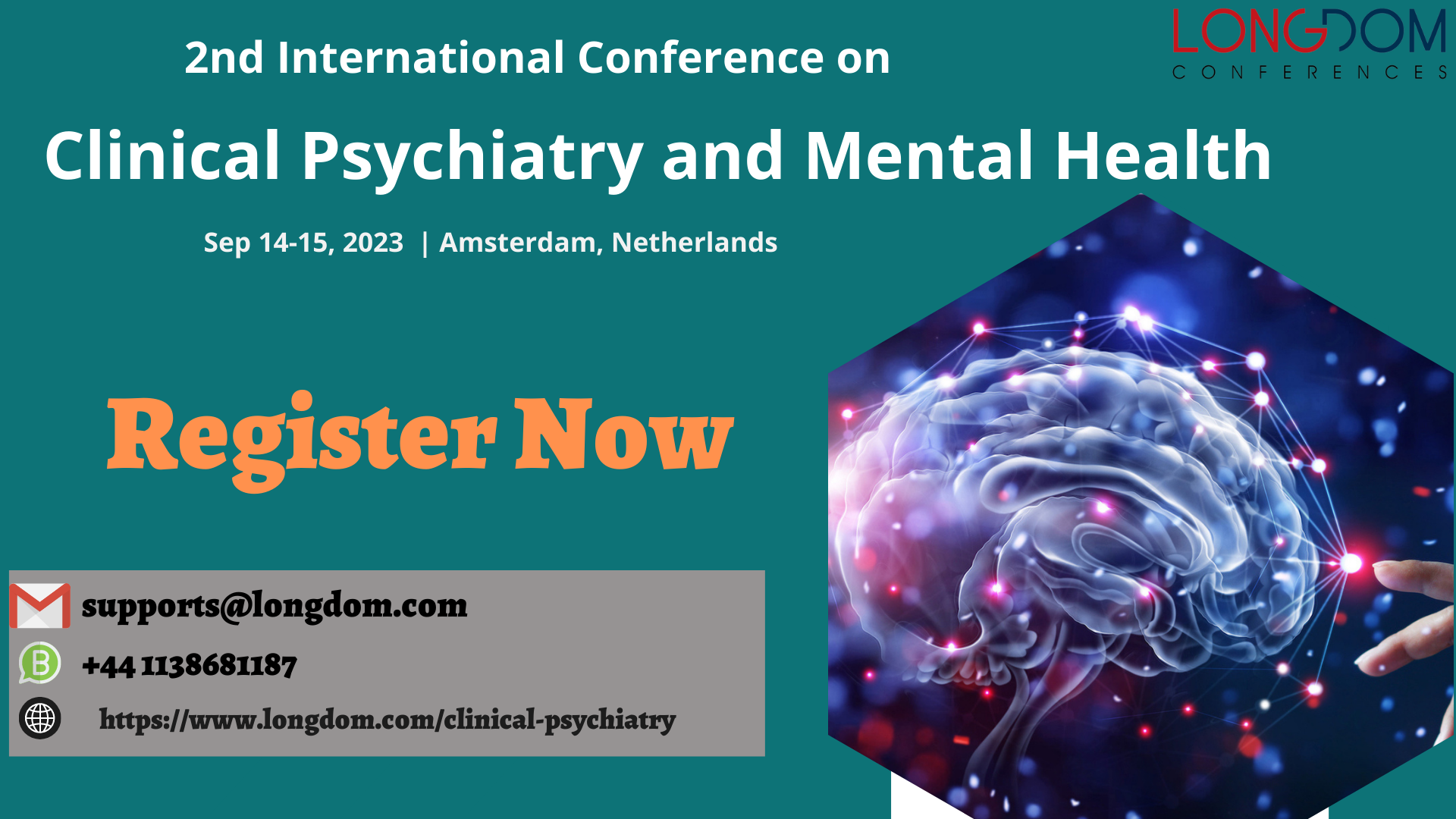 Confirm your participation at Clinical Psychiatry Conference 2023